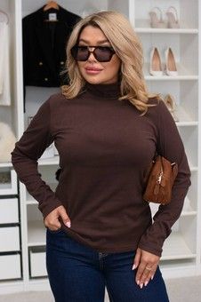 Жіночий базовий гольф PLUS SIZE