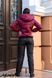 Women's ski suit with fur lining size 42-48, Red, 42