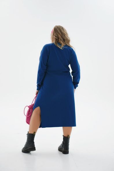 Модна ангорова сукня з оригінальним поясом
