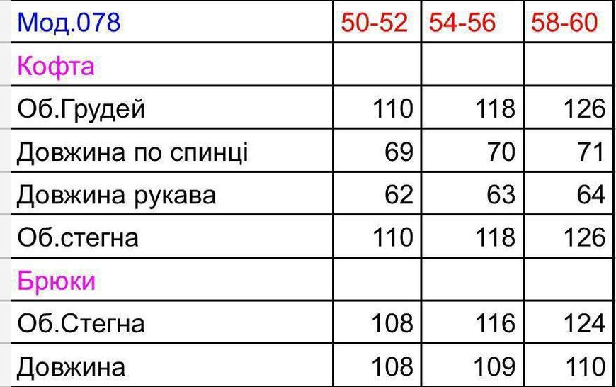 Мужской костюм из вельвета - штаны и рубашка