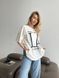 Жіноча футболка Оверсайз з накатом LA, Молочний, Oversize
