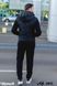 Чоловічий утеплений спортивний костюм трійка з жилеткою в кольорах 3418