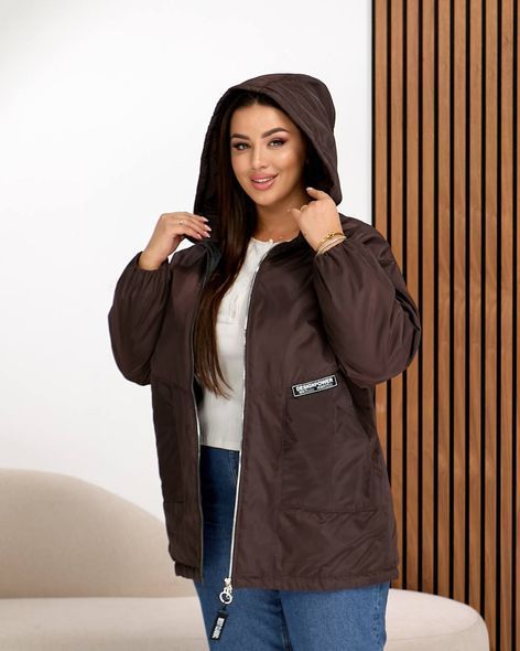 Женская утепленная водонепроницаемая куртка PLUS SIZE