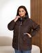 Женская утепленная водонепроницаемая куртка PLUS SIZE