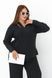 Женский теплый костюм из ангоры с V-образным вырезом PLUS SIZE