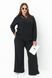 Женский теплый костюм из ангоры с V-образным вырезом PLUS SIZE