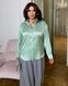 Елегантна шовкова сорочка Plus Size