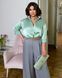 Елегантна шовкова сорочка Plus Size