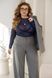 Полупрозрачный женский лонгслив Plus Size