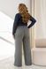 Полупрозрачный женский лонгслив Plus Size